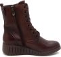 Marco Tozzi Dames Veterboot 25235 362 Bruin - Thumbnail 4