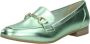 Marco tozzi Metallic Groene Loafer Green Dames - Thumbnail 4