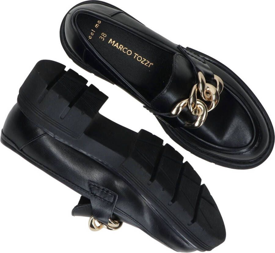 Marco Tozzi Loafers zwart