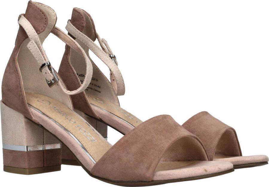 Marco tozzi Suède Enkelband Sandaal Beige - Foto 3