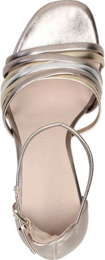 Marco tozzi Gouden Synthetische Sandalette met 9cm Hak Gray Dames - Foto 9