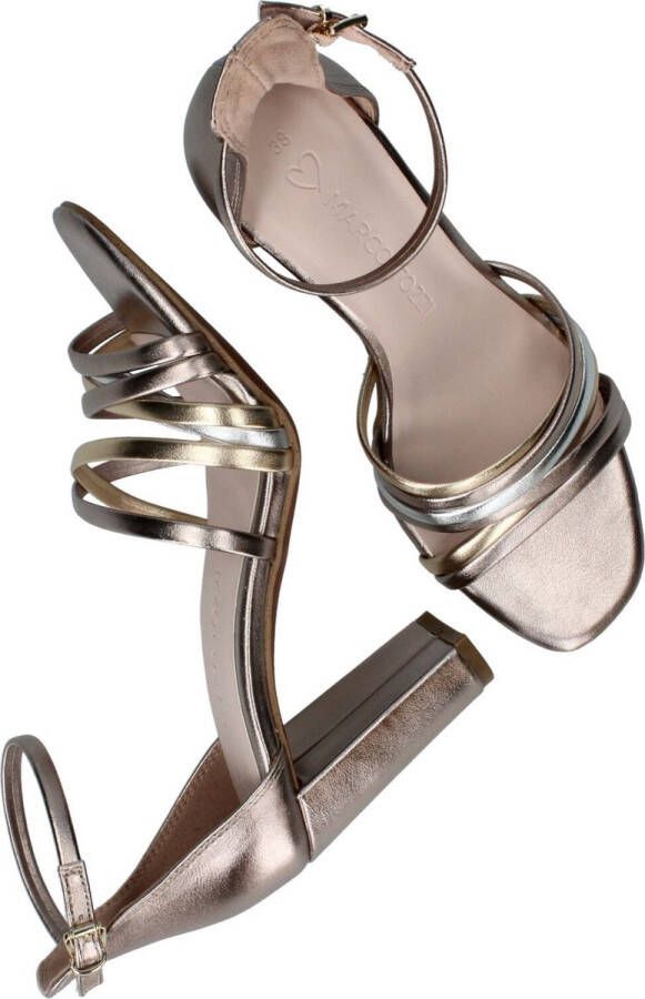Marco tozzi Gouden Synthetische Sandalette met 9cm Hak Gray Dames - Foto 5