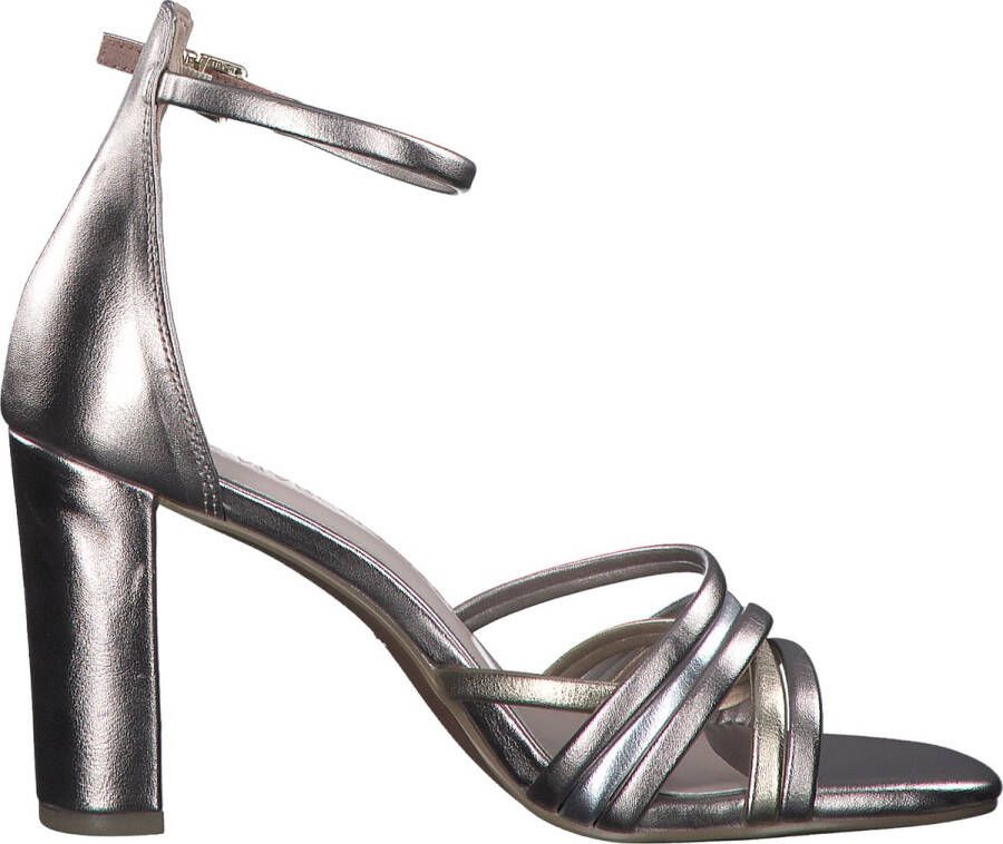 Marco tozzi Gouden Synthetische Sandalette met 9cm Hak Gray Dames - Foto 8