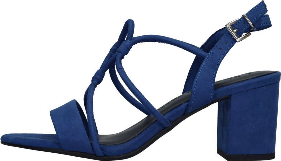 Marco tozzi Blauwe Sandalette van Suède met Unieke Bandjes Blue Dames - Foto 9