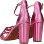 Marco tozzi Suède Sandalette in Roze en Rood Pink Dames - Thumbnail 12