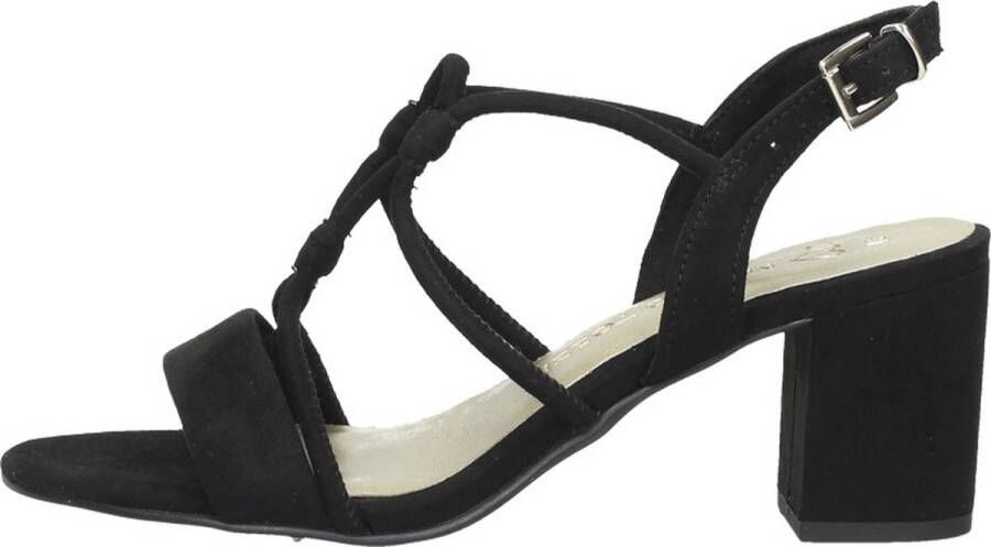Marco Tozzi Sandalen Hak Sandalen Hak Zwart