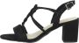 Marco Tozzi Sandalen Hak Sandalen Hak Zwart - Thumbnail 13