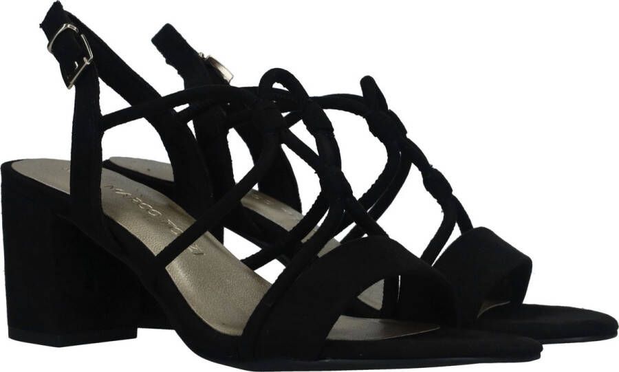 Marco Tozzi Sandalen Hak Sandalen Hak Zwart