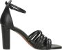 Marco tozzi Zwarte Suède Sandalette met Unieke Bandjes Black Dames - Thumbnail 3
