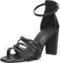 Marco tozzi Zwarte Suède Sandalette met Unieke Bandjes Black Dames - Thumbnail 10