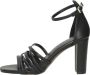 Marco tozzi Zwarte Suède Sandalette met Unieke Bandjes Black Dames - Thumbnail 4