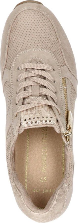 Marco Tozzi Sneakers beige Textiel