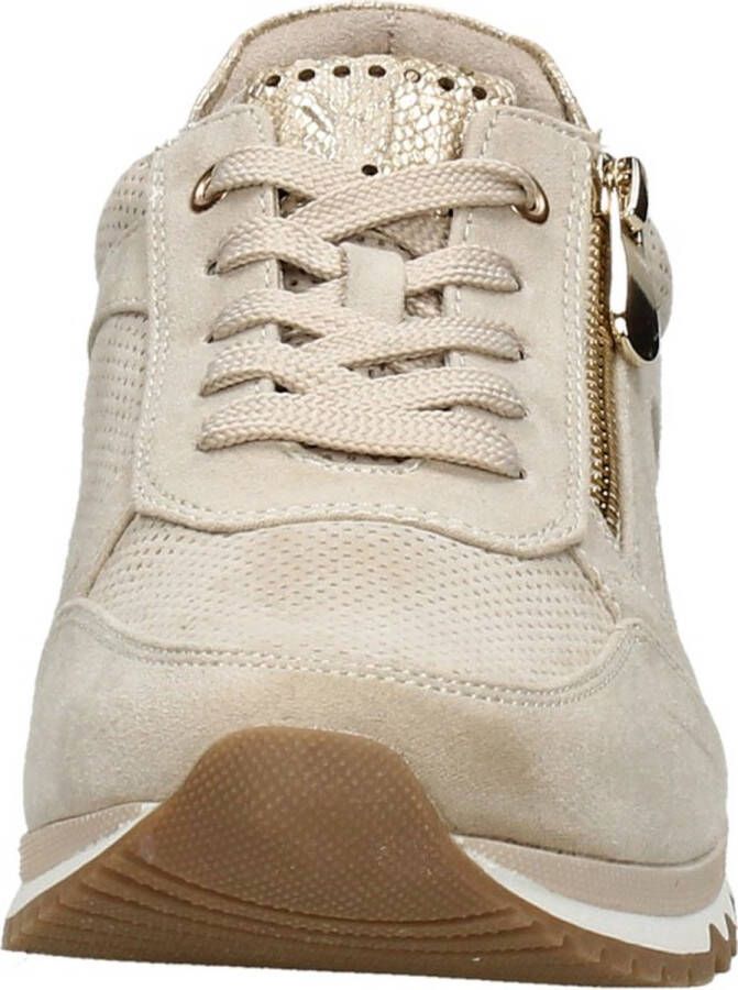 Marco Tozzi Sneakers beige Textiel