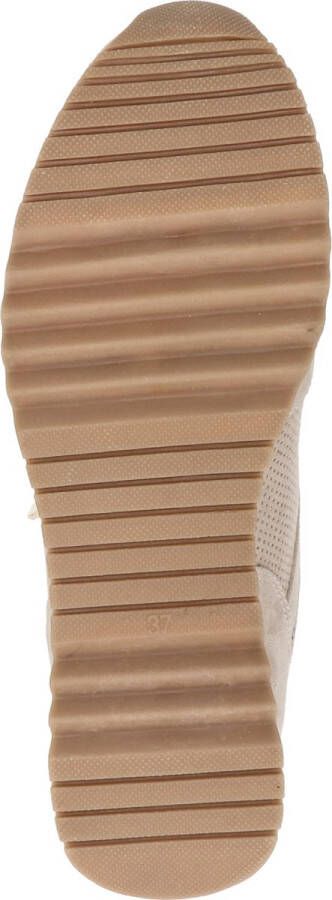 Marco Tozzi Sneakers beige Textiel