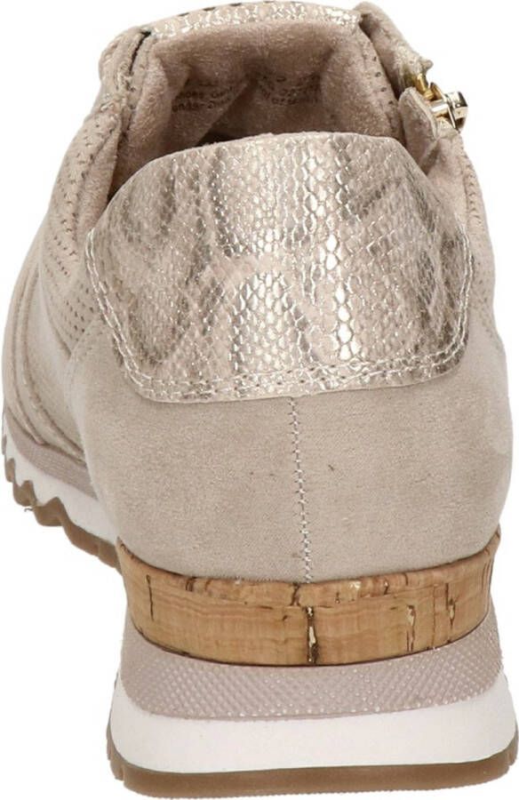 Marco Tozzi Sneakers beige Textiel