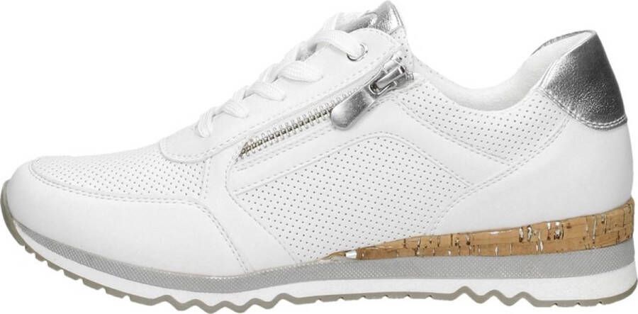 Marco Tozzi Dames Sneaker 23735-110 Wit Combi - Foto 13