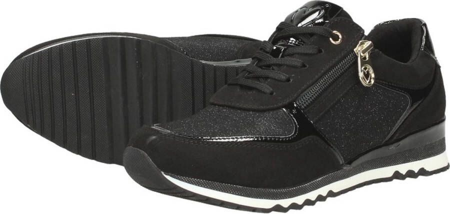 Marco tozzi Zwarte Sneaker met Uitneembaar Voetbed Black Dames - Foto 10