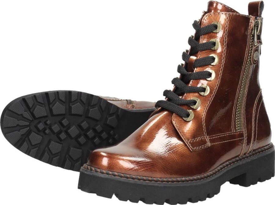 Marco Tozzi Veterschoenen Hoog Veterschoenen Hoog brons