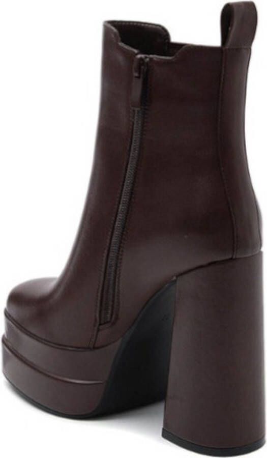 CHAMBY High heels & hoge hakken comfortabel met dierenprint zwart - Foto 3