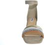 Maruti Catrina beige combi Dames Sandalet Beige Combi - Thumbnail 4