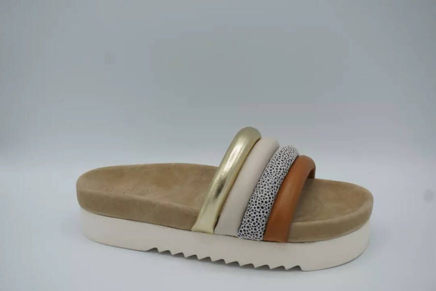 Maruti 1649 Bali tan combi slipper Kleur Multi) - Foto 10