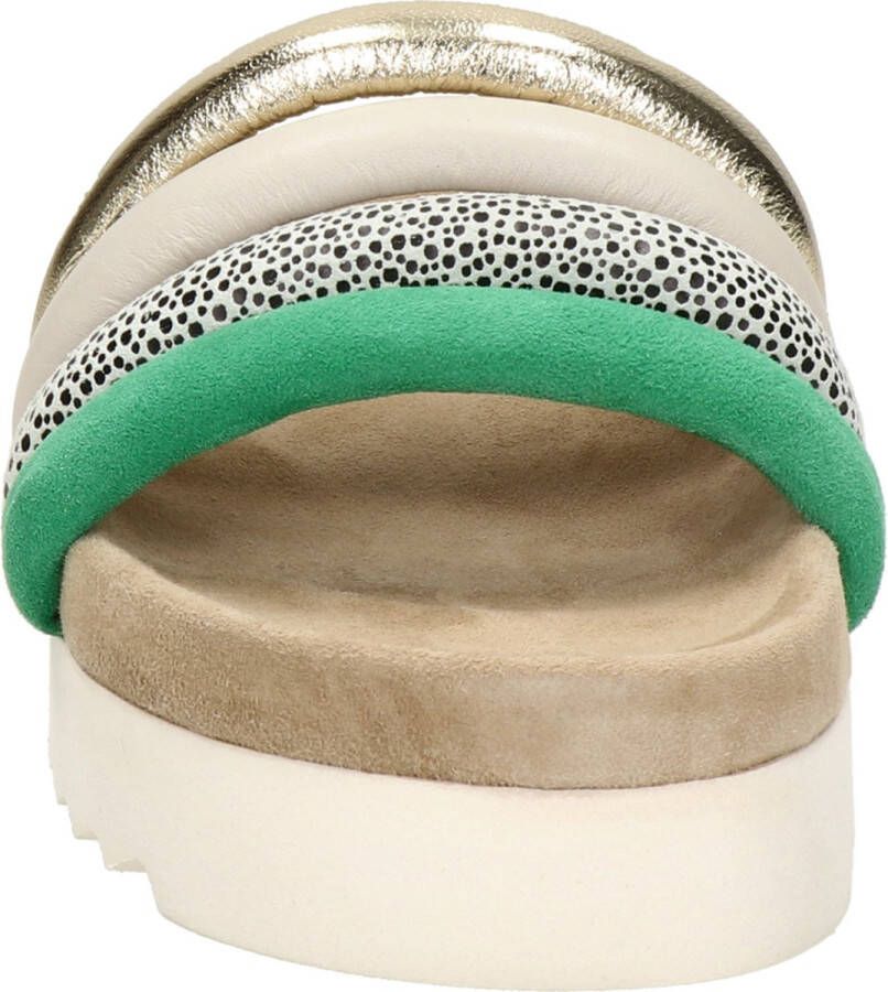 Maruti Bali Slippers Groen Green-Combi