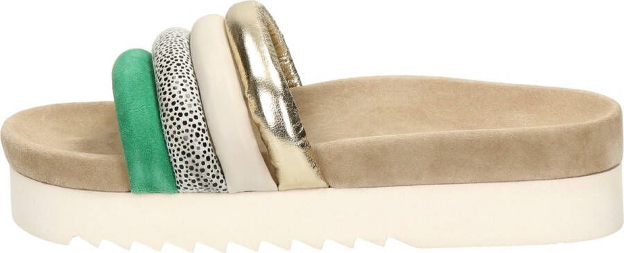 Maruti Bali Slippers Groen Green-Combi