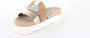 Maruti Bari Slippers Cognac Gold Pixel Offwhite Sandal - Thumbnail 6