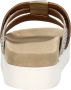 Maruti Bari Slippers Cognac Gold Pixel Offwhite Sandal - Thumbnail 13