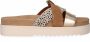 Maruti Bari Slippers Cognac Gold Pixel Offwhite Sandal - Thumbnail 15