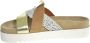 Maruti Bari Slippers Cognac Gold Pixel Offwhite Sandal - Thumbnail 9