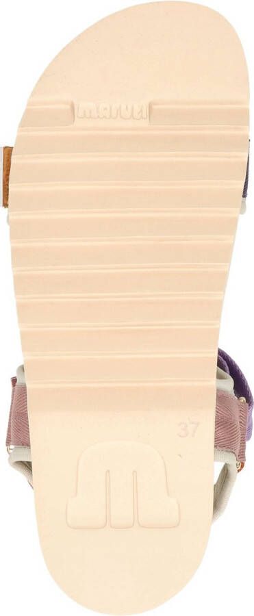 Maruti Beau sandalen met klittenband Multi Textiel Plateau sandalen Dames - Foto 7