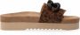 Maruti Panterprint Slipper Beli Brown Dames - Thumbnail 6