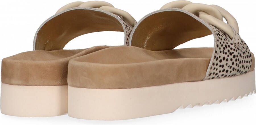 Maruti Pixelprint Ponyhair Slipper Multicolor Dames - Foto 6