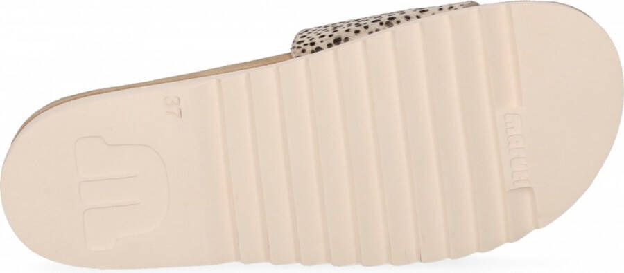 Maruti Pixelprint Ponyhair Slipper Multicolor Dames - Foto 10