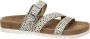 Maruti Witte Ponyhair Slipper Bijou Multicolor Dames - Thumbnail 14