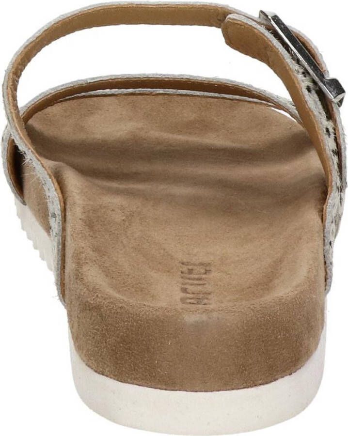 Maruti Witte Ponyhair Slipper Bijou Multicolor Dames - Foto 15