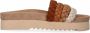 Maruti Blos Slippers Cognac Cogna Combi - Thumbnail 2