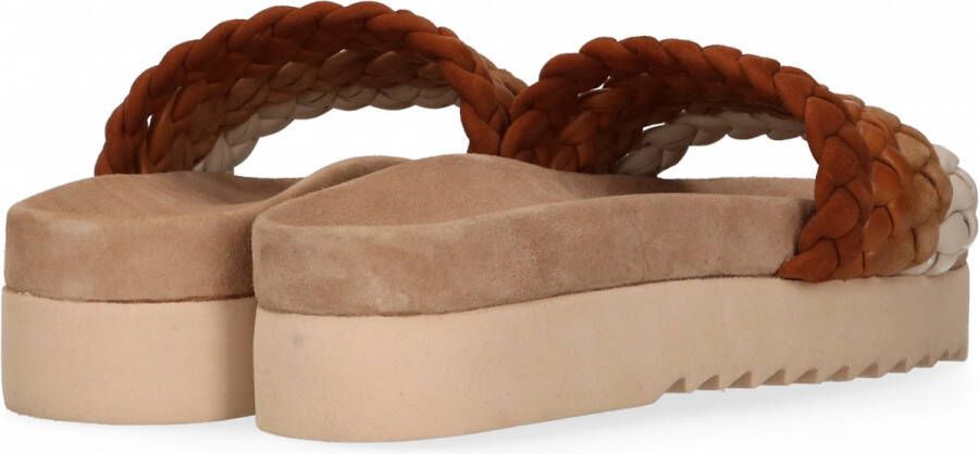 Maruti Blos Slippers Cognac Cogna Combi
