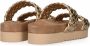 Maruti Bola Slippers Dames Goud - Thumbnail 9