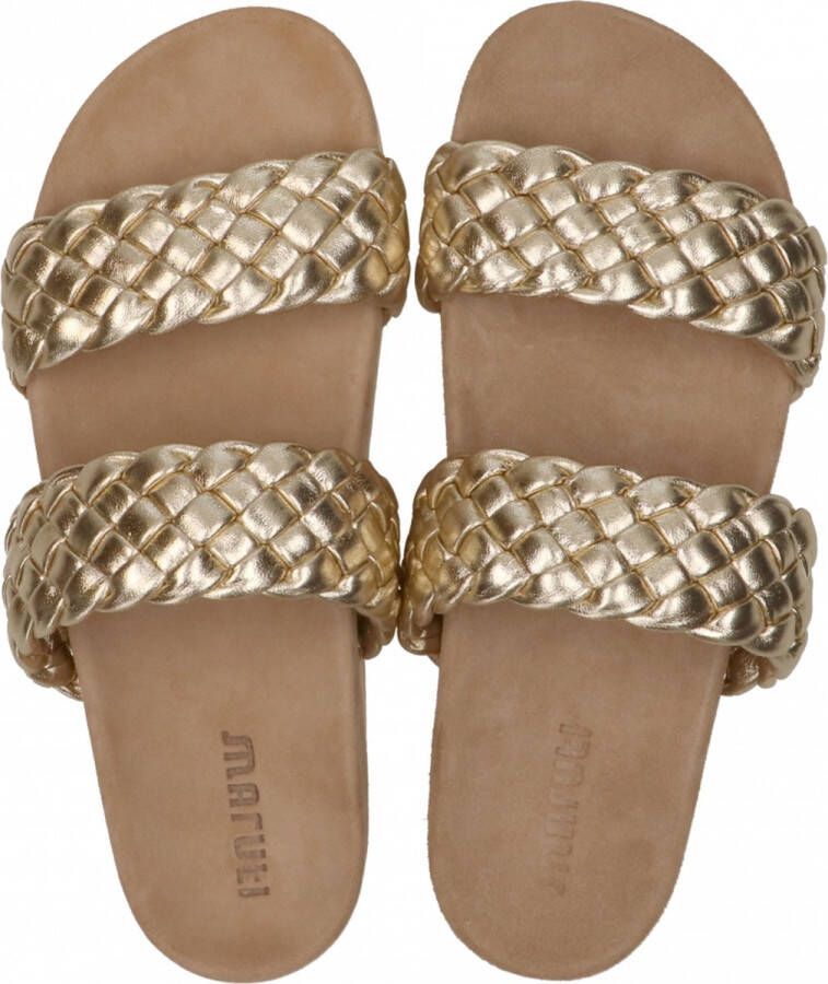 Maruti Bola Slippers Goud Gold