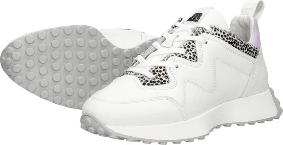 Maruti Kian Sneakers Wit White Lila Pixel Offwhite