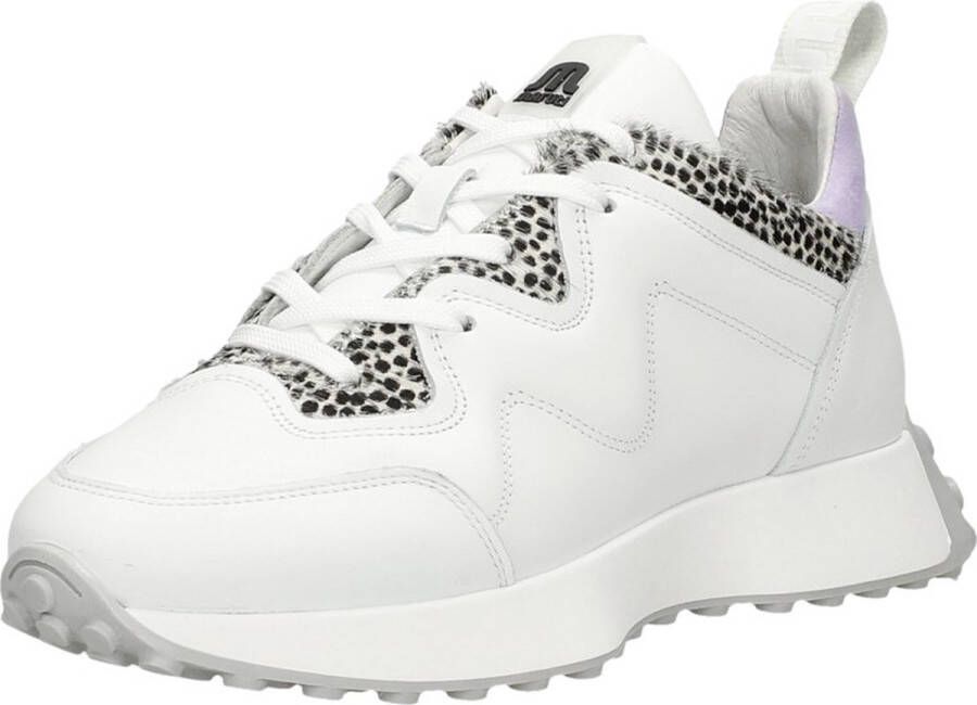 Maruti Kian Sneakers Wit White Lila Pixel Offwhite