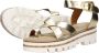Maruti Kiki Sandalen Plat Goudkleur - Thumbnail 12