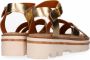 Maruti Kiki Sandalen Plat Goudkleur - Thumbnail 8