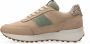 Maruti Lois Nubuck Beige Green Lage sneakers - Thumbnail 3