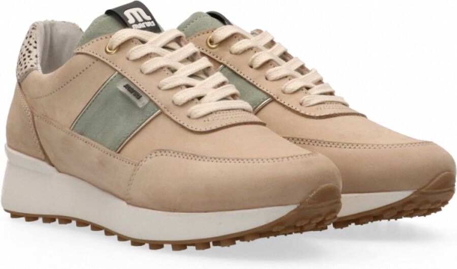 Maruti Lois Sneakers Bruin Beige Green