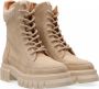 Maruti Maya Beige Nubuck Veterboots Dames - Thumbnail 7