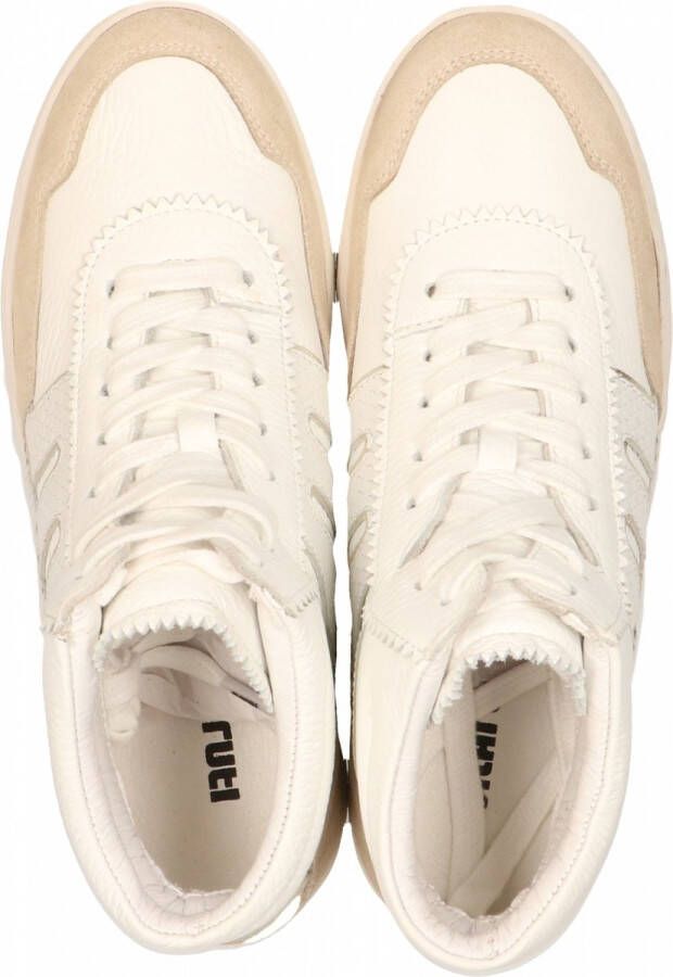 Maruti Mick Sneakers Wit White Gold Pixel