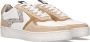 Maruti Momo Leather White Beige Lage sneakers - Thumbnail 5